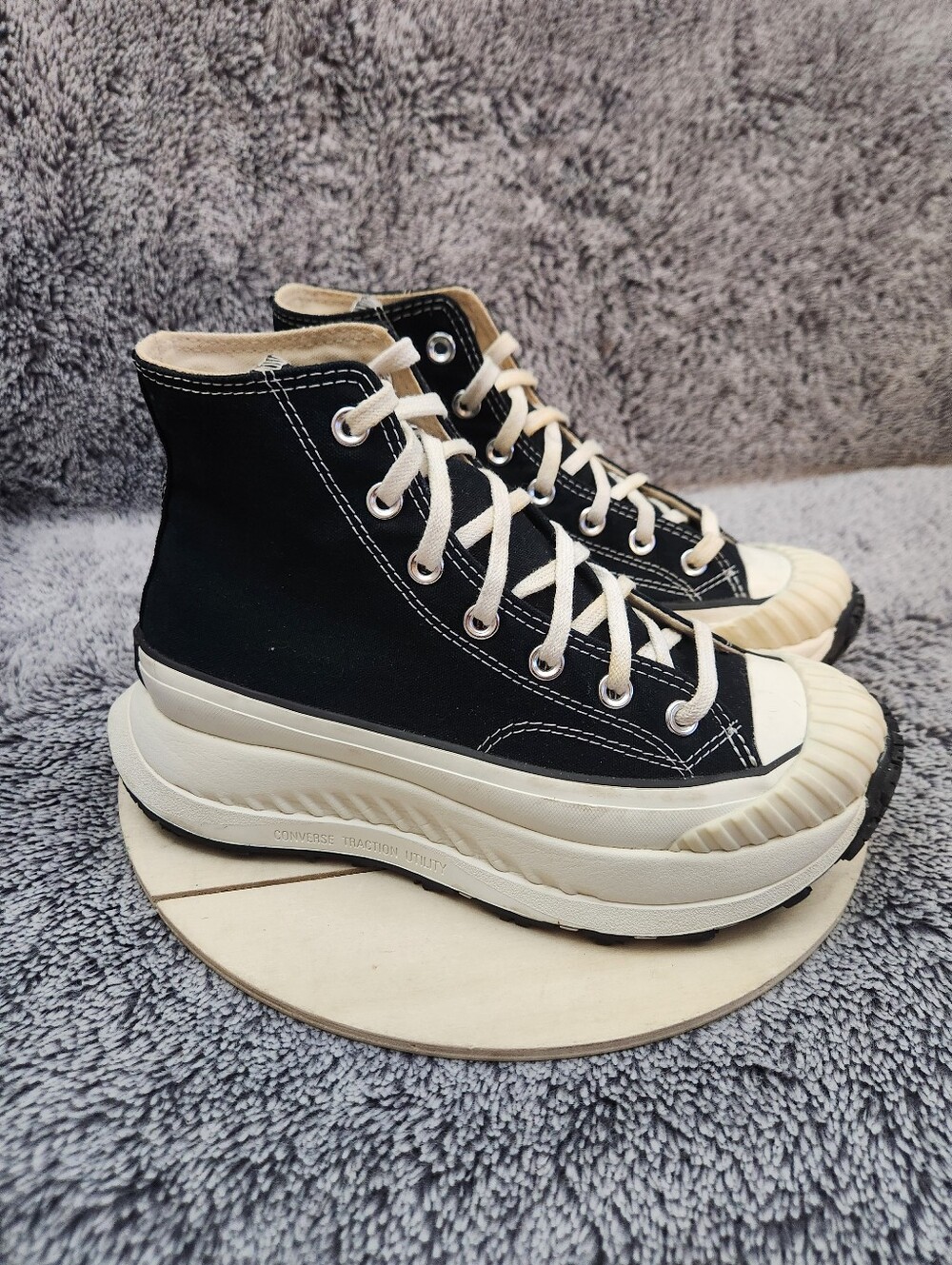 Converse Chuck 70 AT-CX High Black White Shoes Women's Size 7.5